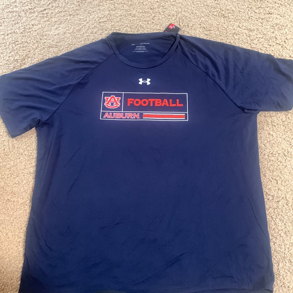 University of Auburn 3XL Dri Fit Tee Blue